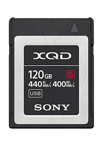 Sony 120GB 5X Tough XQD Flash Memory Card - High Speed G Series - QDG120F