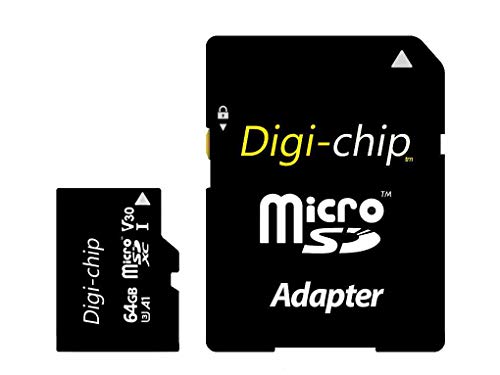 Digi-Chip Micro-SD Memory Card - High Speed, 64GB