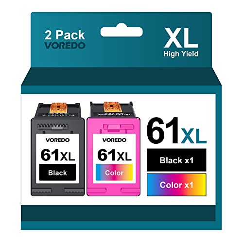 61XL Ink Cartridge Combo Pack for HP Printers