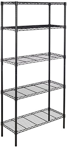 Amazon Basics 5-Shelf Heavy Duty Storage Shelving Unit