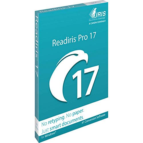 Readiris Pro 17 OCR Software for Windows