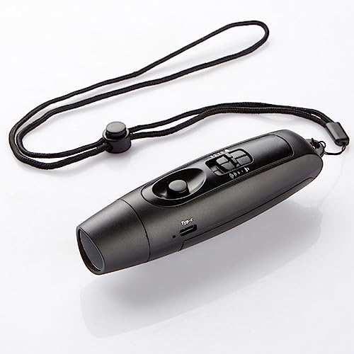 Charlux Electronic Whistle with Lanyard for Outdoor Games Sports