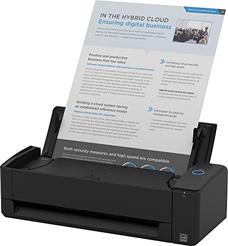 ScanSnap iX1300: Compact Wireless/USB Double-Sided Scanner with Intelligent Features