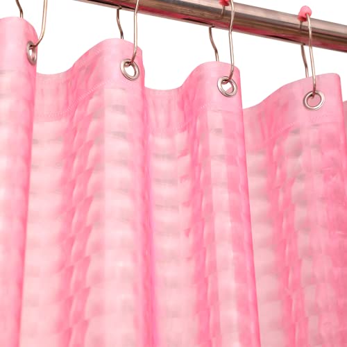 Eazzier Bath Blush Pink Shower Curtain Liner
