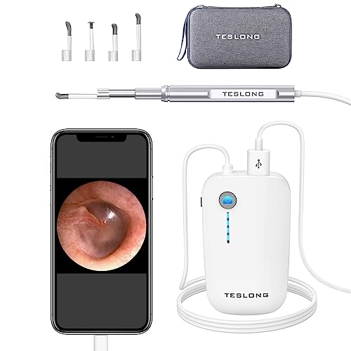 Teslong Digital Otoscope with Ear Wax Removal Tools