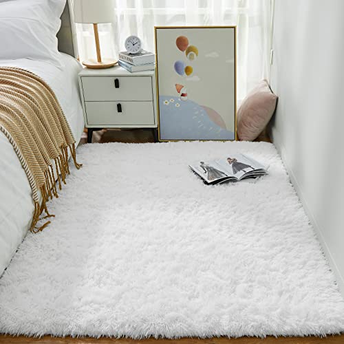 Ophanie White Area Rugs