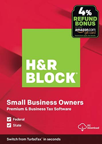 [OLD VERSION] H&R Block Tax Software Premium & Business 2019
