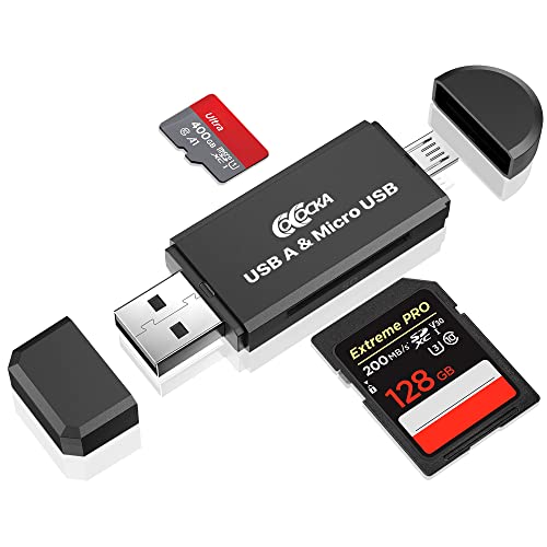 COCOCKA Micro USB OTG SD Card Adapter