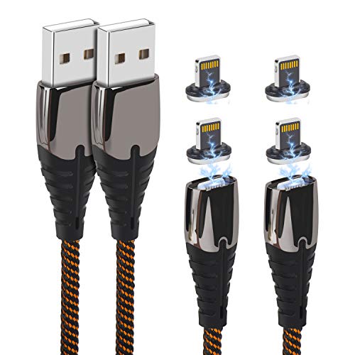 6ft Magnetic Charging Cable with Lightning Adapter