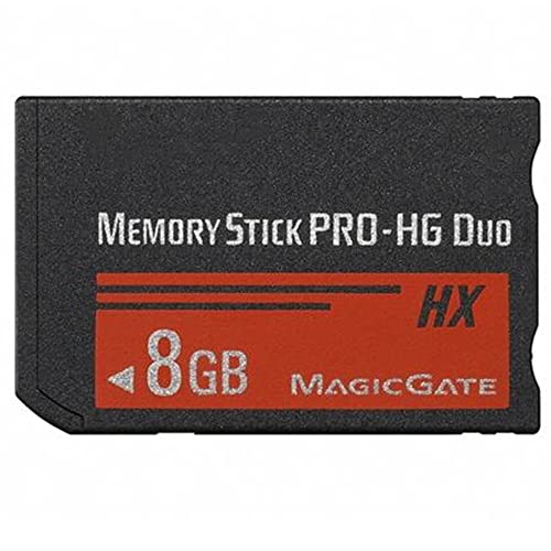 8GB Memory Stick PRO-HG Duo Memory Card for Sony PSP Cybershot Camera