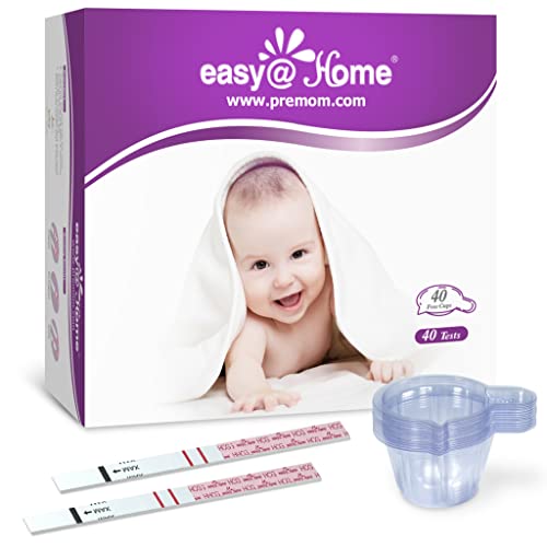 Easy@Home 40 Pregnancy Test Strips