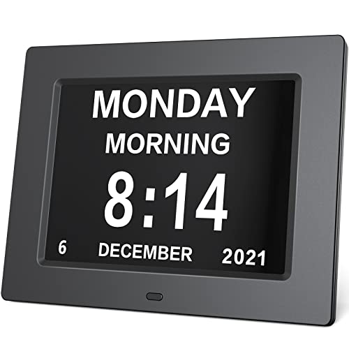 Pipishell Day Clock Premium Digital Alarm Clock
