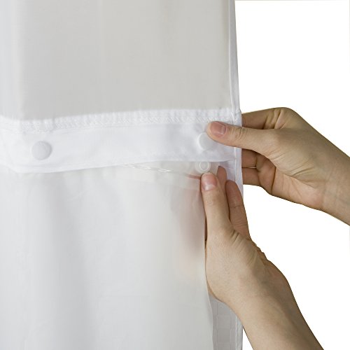 Hookless RBH14BS01 Shower Curtain Liner