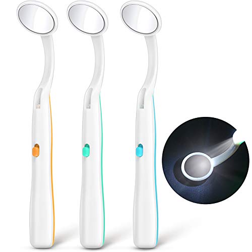 LED Dental Mouth Mirror with Light