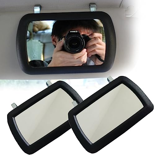 Clip-On Visor Mirror for Car Sun Visor HD Vanity Mirror