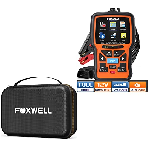 FOXWELL NT301 Plus 2 in 1 Mechanic OBD2 Scanner and Battery Tester