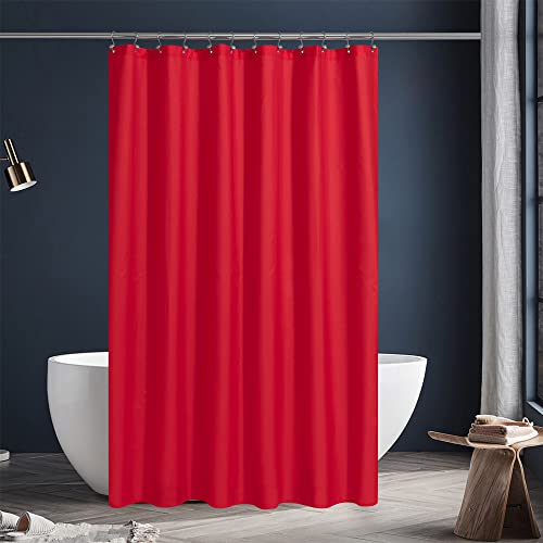 N&Y HOME Red Shower Curtain or Liner