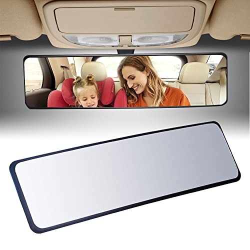 KITBEST Rear View Mirror, Wide Angle Rearview Mirror Clip on Car