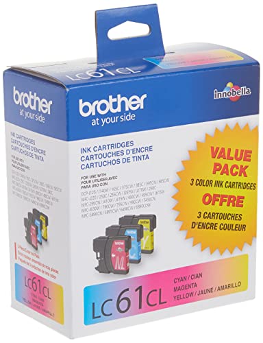 Brother Genuine Standard Yield Color Ink Cartridges