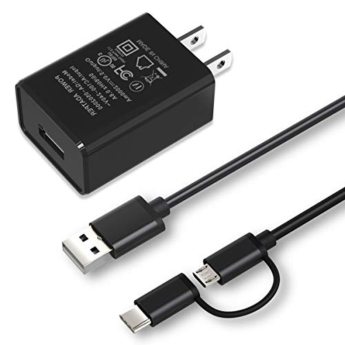 Charger Compatible for Kindle Fire HD 10, Fire HDX, Fire 7, and More