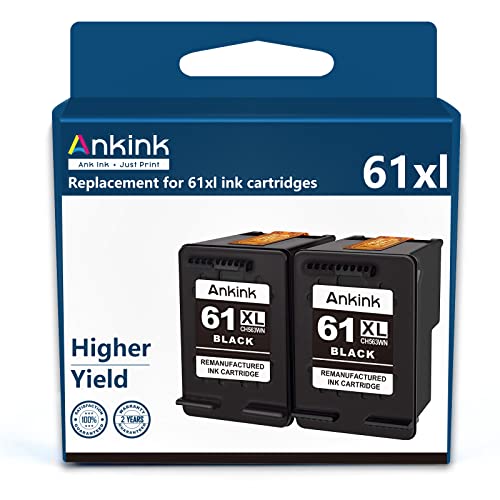 Ankink 61XL Ink Cartridge for HP Printers