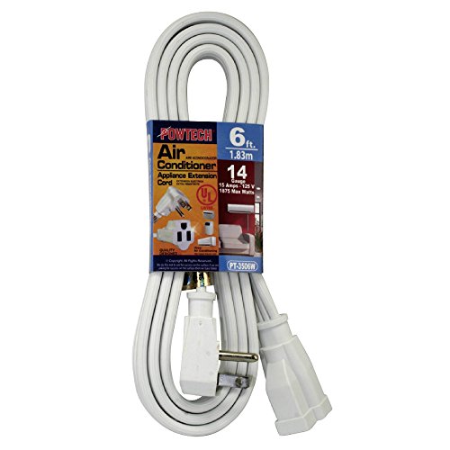 Heavy Duty 6 FT Air Conditioner and Major Appliance Extension Cord