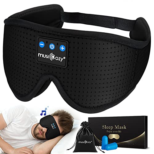 MUSICOZY Sleep Headphones Bluetooth 5.2 Headband