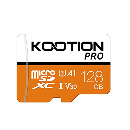 KOOTION 128GB Micro SD Card - High-Speed TF Card with 128GB Capacity