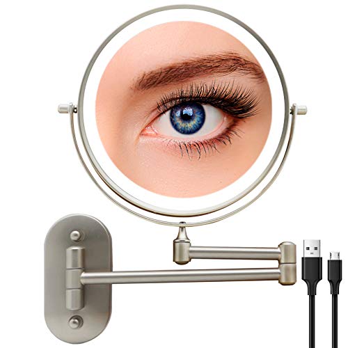 Wall Mounted Makeup Mirror with Lights