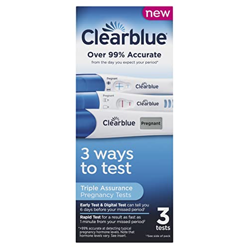 Clearblue Triple Assurance Pregnancy Test Kit