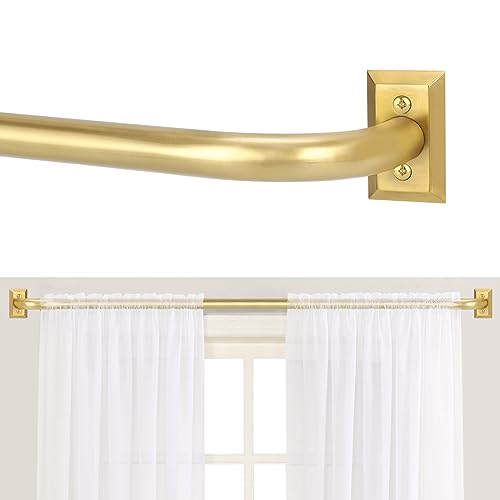 Gold Wrap Around Curtain Rods