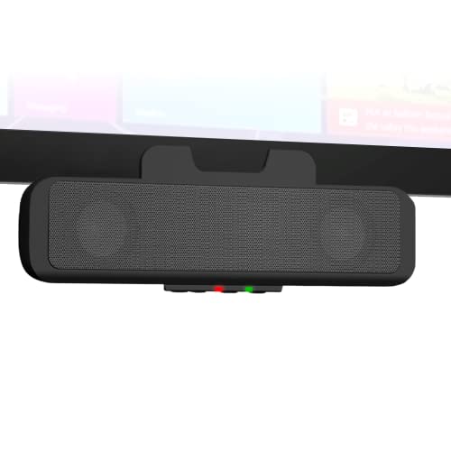 Cyber Acoustics USB Speaker Bar - Powerful Stereo Sound in a Compact Design