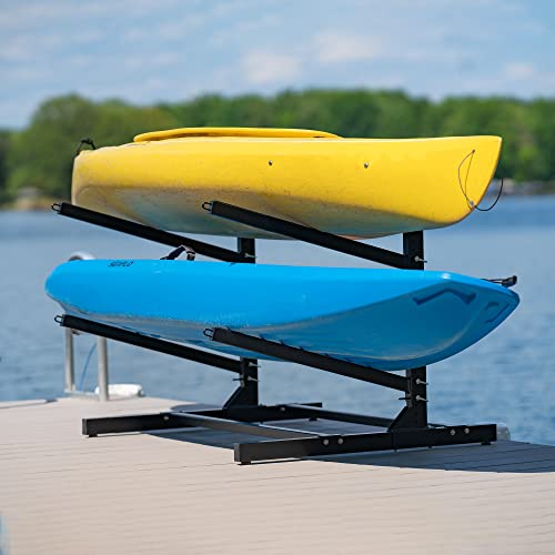 Teal Triangle Kayak and SUP Outdoor Storage Rack