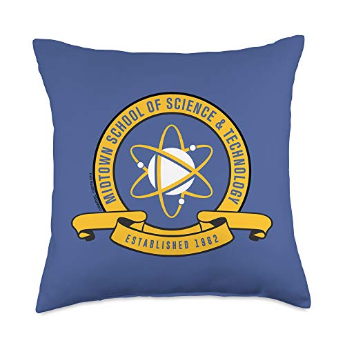 Spider-Man School of Science & Technology Throw Pillow