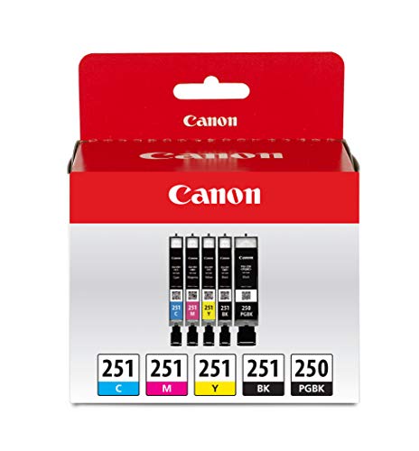 Canon PGI-250/ CLI-251 5 Color Pack