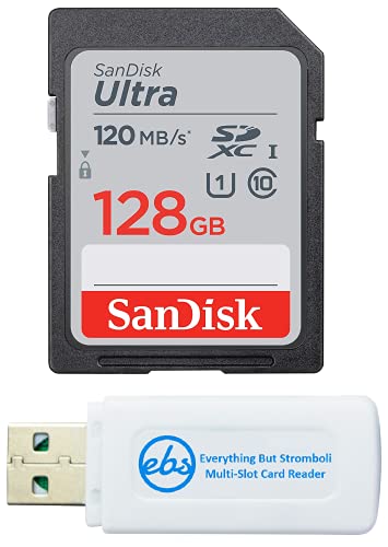 SanDisk 128GB SD Ultra Memory Card for Waterproof Camera