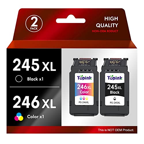 Canon Ink Cartridges 245XL 246XL Combo Pack