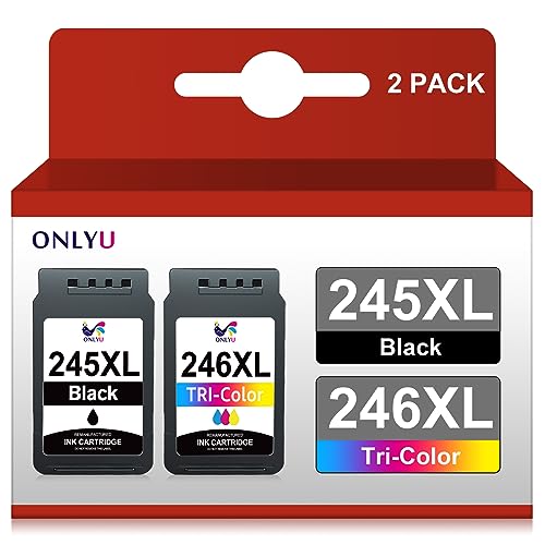 ONLYU Compatible Canon Ink Cartridges 245 246 XL