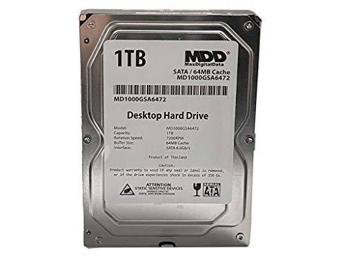 MaxDigitalData MDD 1TB Internal Desktop Hard Drive