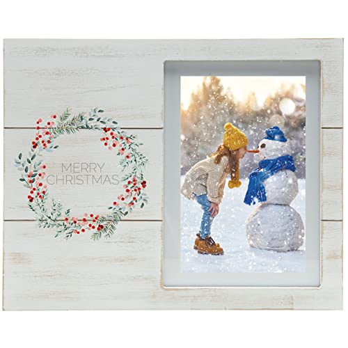Rustic Christmas Wood Picture Frame