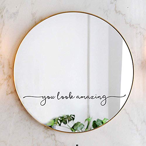 Amazing Mirror Decal Vinyl Decal Bathroom Decor