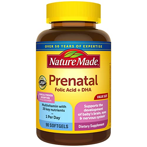 Nature Made Prenatal with Folic Acid + DHA