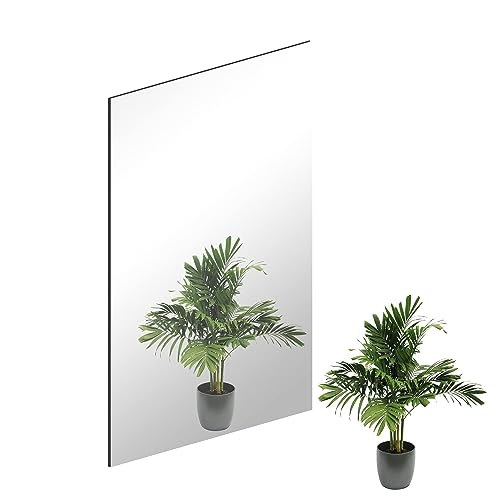 QEEYON Wall Mirror Tile - Versatile, Frameless, and High Clear