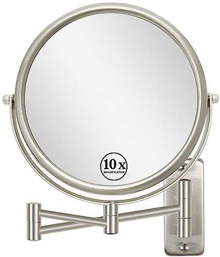 Erlingeryi 8" Wall Mounted Makeup Mirror