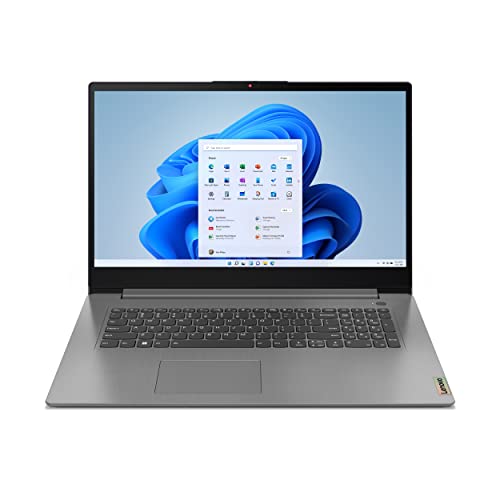 Lenovo IdeaPad 3 - Travel Laptop Computer - AMD Ryzen 5 - 17.3" FHD Display - 8GB Memory - 512GB Storage - Windows 11 Home