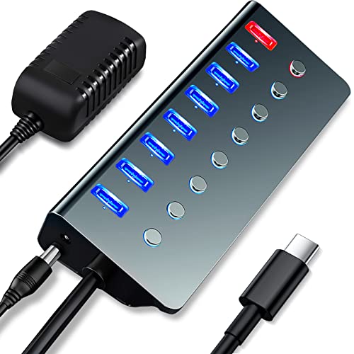 8 Port USB C Hub for Expanded Connectivity