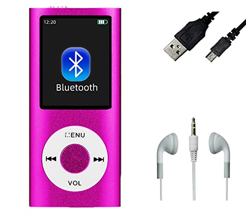 Portable MP3 Player with Bluetooth and Voice Recording