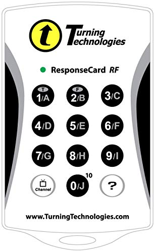 Turning Technologies RF Clicker - Reliable Classroom Communication Device