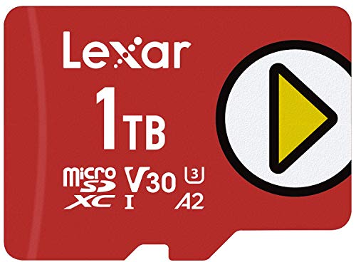 Lexar PLAY 1TB MicroSDXC UHS-I Memory Card