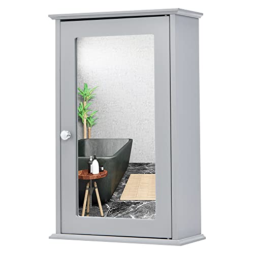 LOKO Bathroom Medicine Cabinet with Mirror - Stylish and Versatile Storage Solution